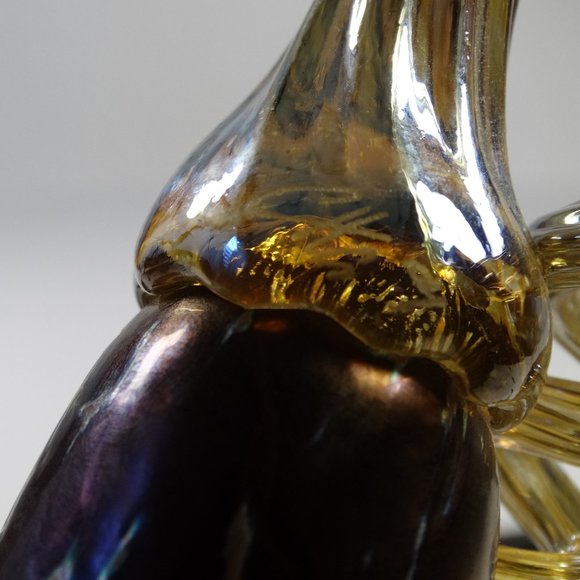 Glass blown handmade eggplant - Small Gourds - Pumpkin Patch Handmade Glass bulb - Picture 11 of 16